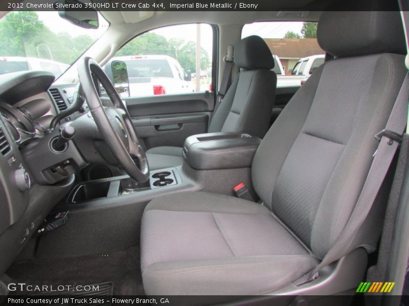 Imperial Blue Metallic / Ebony 2012 Chevrolet Silverado 3500HD LT Crew Cab 4x4