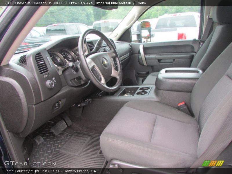 Imperial Blue Metallic / Ebony 2012 Chevrolet Silverado 3500HD LT Crew Cab 4x4