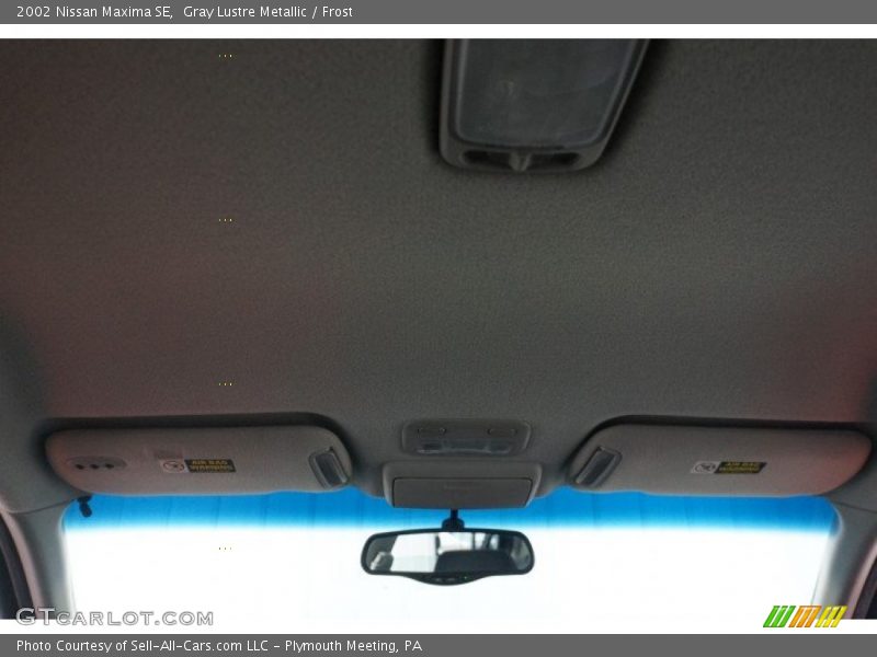 Gray Lustre Metallic / Frost 2002 Nissan Maxima SE