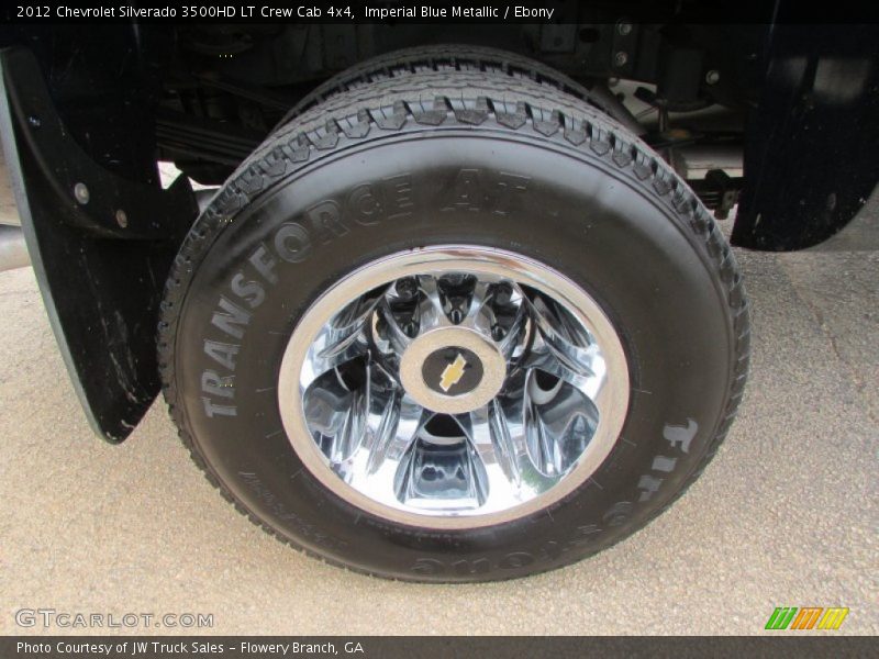 Imperial Blue Metallic / Ebony 2012 Chevrolet Silverado 3500HD LT Crew Cab 4x4