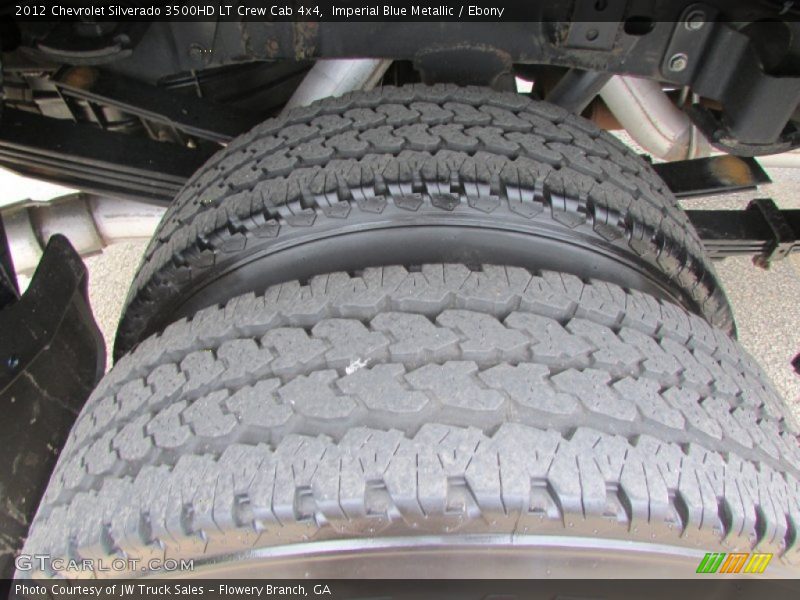 Imperial Blue Metallic / Ebony 2012 Chevrolet Silverado 3500HD LT Crew Cab 4x4