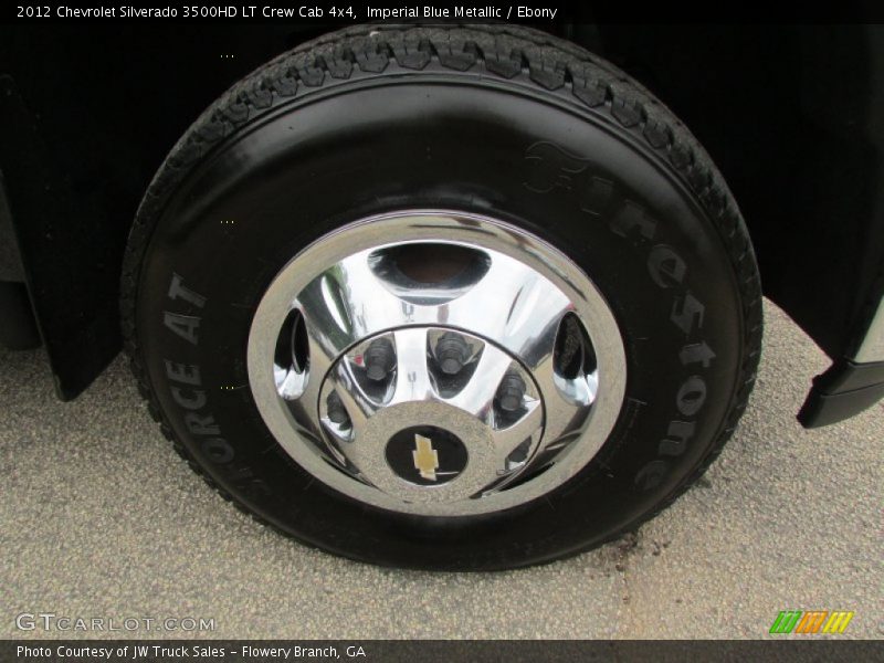 Imperial Blue Metallic / Ebony 2012 Chevrolet Silverado 3500HD LT Crew Cab 4x4