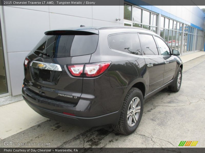 Tungsten Metallic / Ebony 2015 Chevrolet Traverse LT AWD