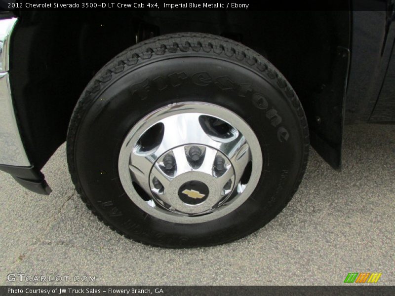 Imperial Blue Metallic / Ebony 2012 Chevrolet Silverado 3500HD LT Crew Cab 4x4