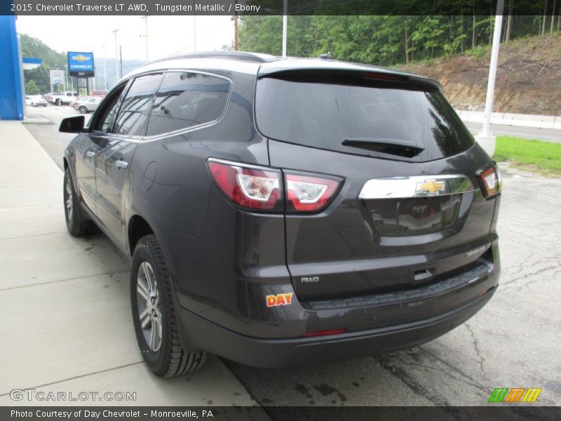 Tungsten Metallic / Ebony 2015 Chevrolet Traverse LT AWD