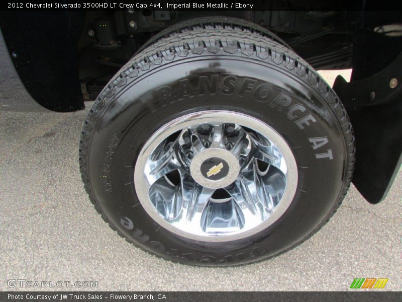 Imperial Blue Metallic / Ebony 2012 Chevrolet Silverado 3500HD LT Crew Cab 4x4