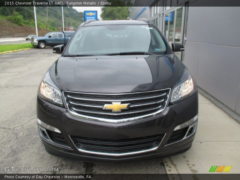 Tungsten Metallic / Ebony 2015 Chevrolet Traverse LT AWD