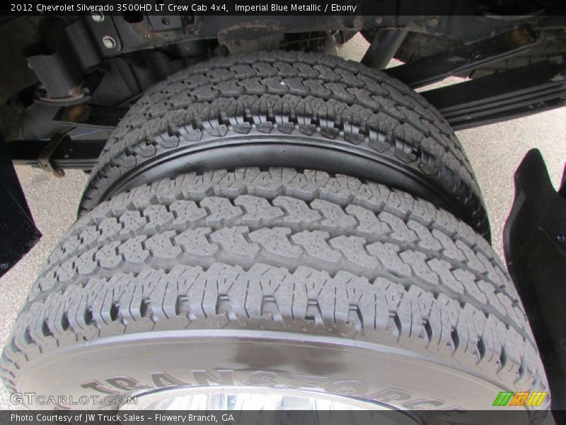 Imperial Blue Metallic / Ebony 2012 Chevrolet Silverado 3500HD LT Crew Cab 4x4
