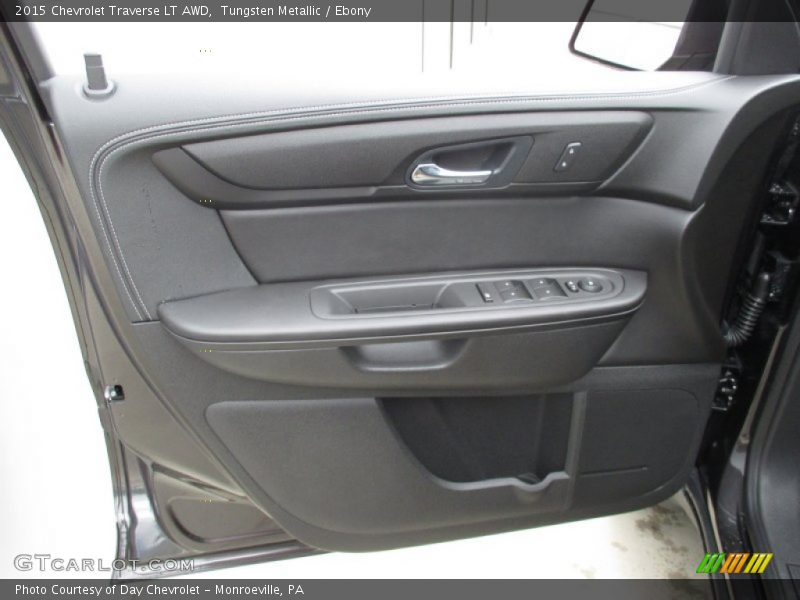 Tungsten Metallic / Ebony 2015 Chevrolet Traverse LT AWD
