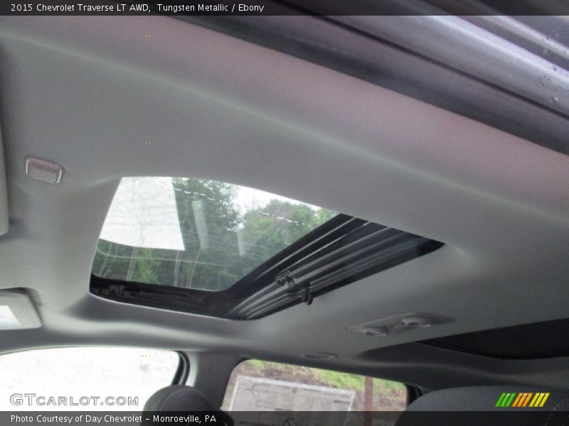 Tungsten Metallic / Ebony 2015 Chevrolet Traverse LT AWD