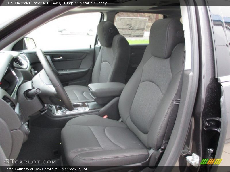 Tungsten Metallic / Ebony 2015 Chevrolet Traverse LT AWD