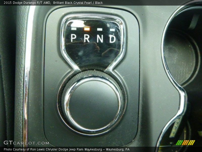 Brilliant Black Crystal Pearl / Black 2015 Dodge Durango R/T AWD
