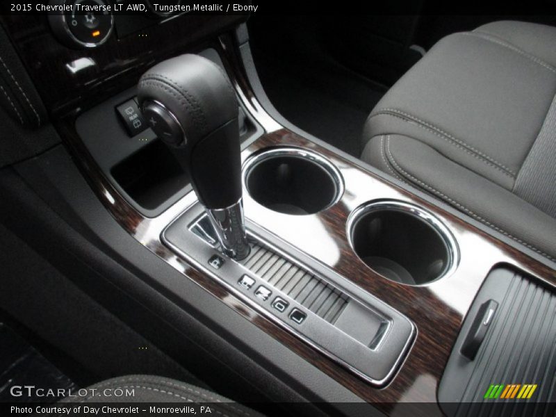 Tungsten Metallic / Ebony 2015 Chevrolet Traverse LT AWD