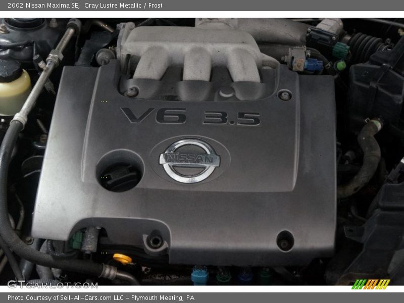 Gray Lustre Metallic / Frost 2002 Nissan Maxima SE