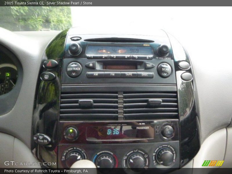 Silver Shadow Pearl / Stone 2005 Toyota Sienna CE