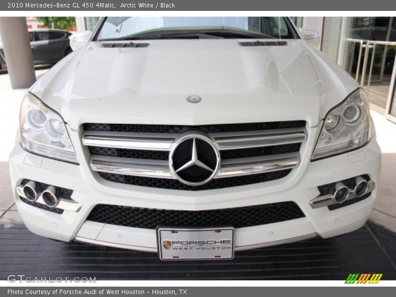 Arctic White / Black 2010 Mercedes-Benz GL 450 4Matic