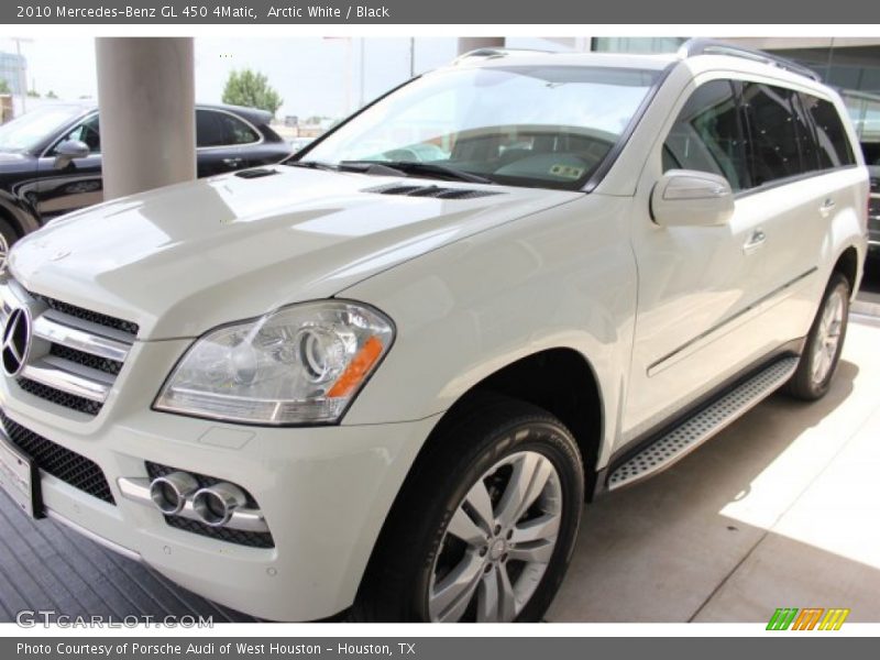 Arctic White / Black 2010 Mercedes-Benz GL 450 4Matic