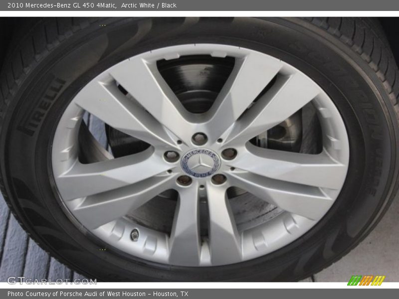 Arctic White / Black 2010 Mercedes-Benz GL 450 4Matic