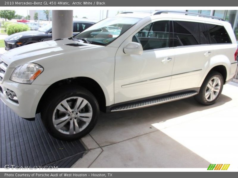 Arctic White / Black 2010 Mercedes-Benz GL 450 4Matic
