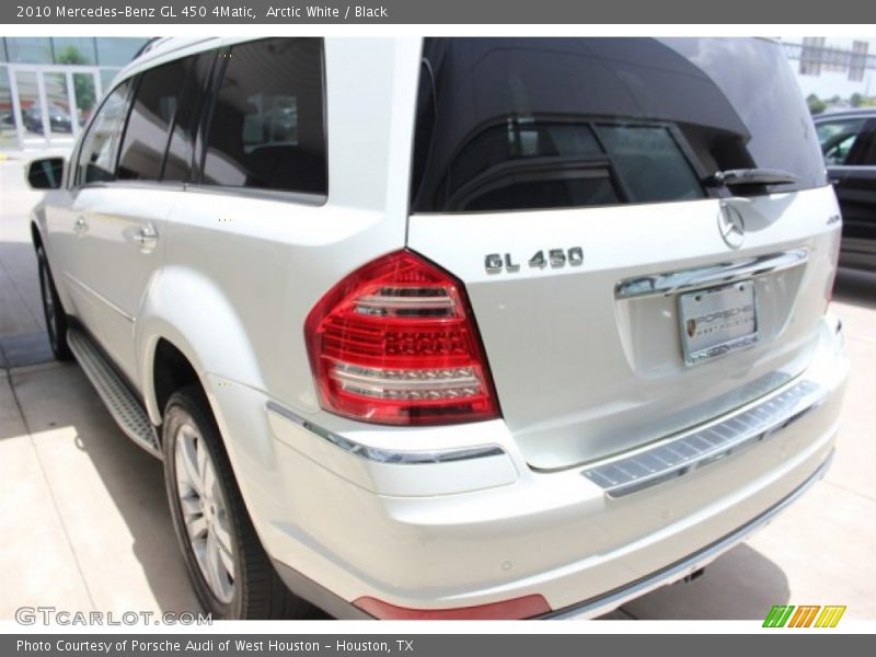 Arctic White / Black 2010 Mercedes-Benz GL 450 4Matic