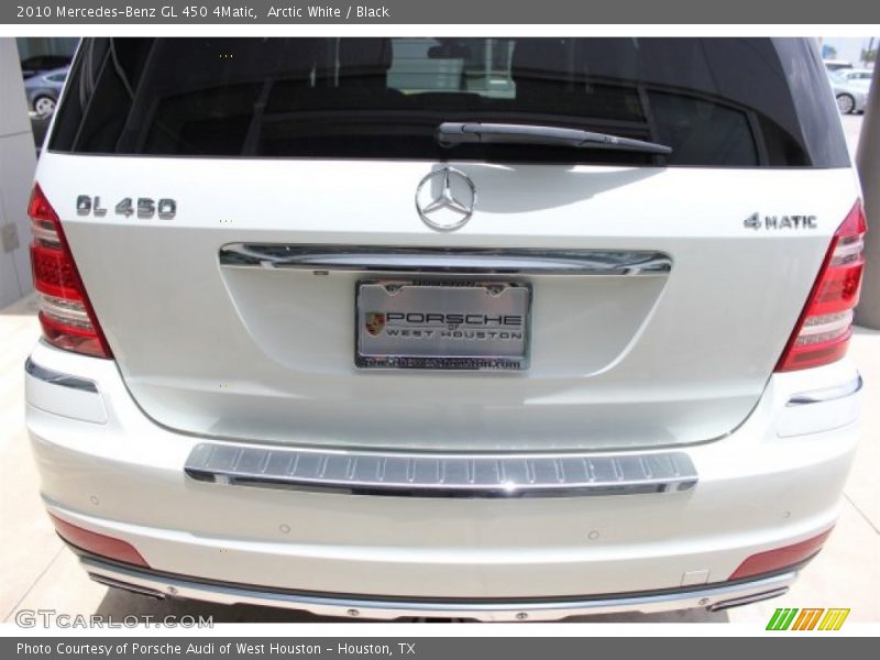 Arctic White / Black 2010 Mercedes-Benz GL 450 4Matic
