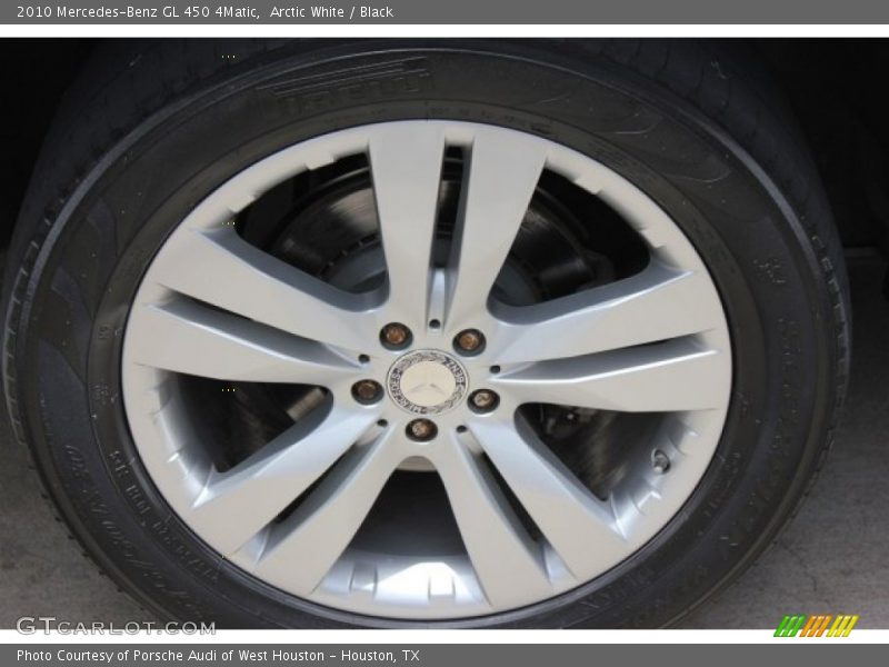 Arctic White / Black 2010 Mercedes-Benz GL 450 4Matic