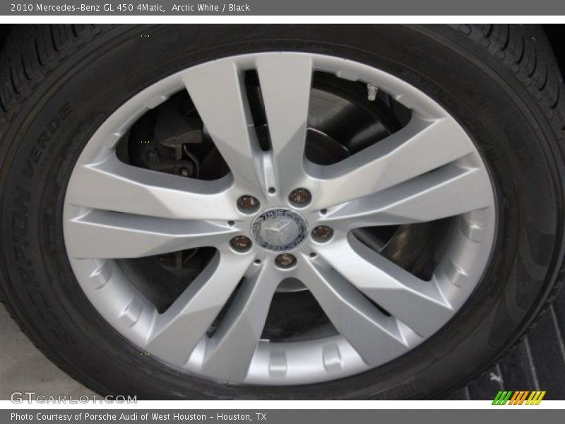 Arctic White / Black 2010 Mercedes-Benz GL 450 4Matic