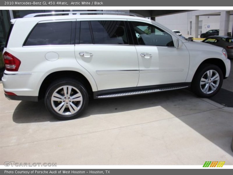 Arctic White / Black 2010 Mercedes-Benz GL 450 4Matic