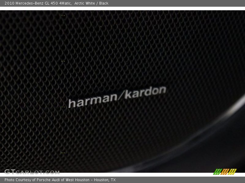 Arctic White / Black 2010 Mercedes-Benz GL 450 4Matic