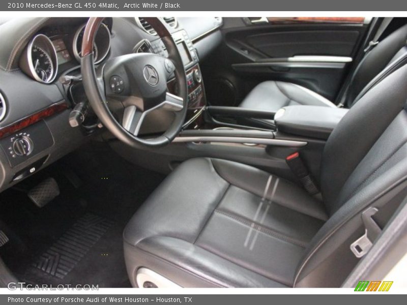Arctic White / Black 2010 Mercedes-Benz GL 450 4Matic