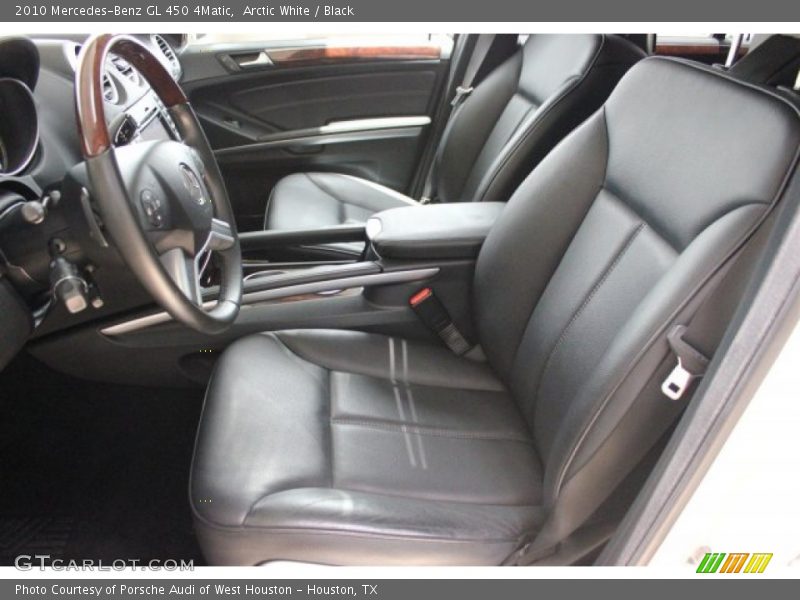 Arctic White / Black 2010 Mercedes-Benz GL 450 4Matic