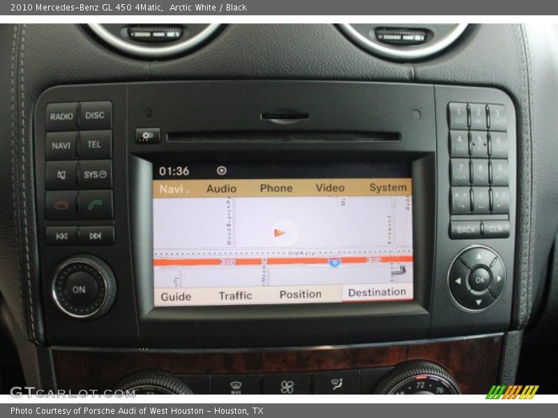 Arctic White / Black 2010 Mercedes-Benz GL 450 4Matic