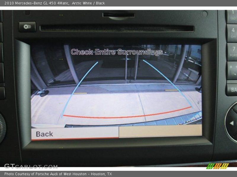 Arctic White / Black 2010 Mercedes-Benz GL 450 4Matic