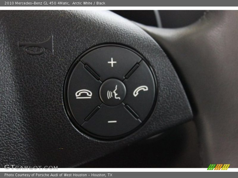 Arctic White / Black 2010 Mercedes-Benz GL 450 4Matic