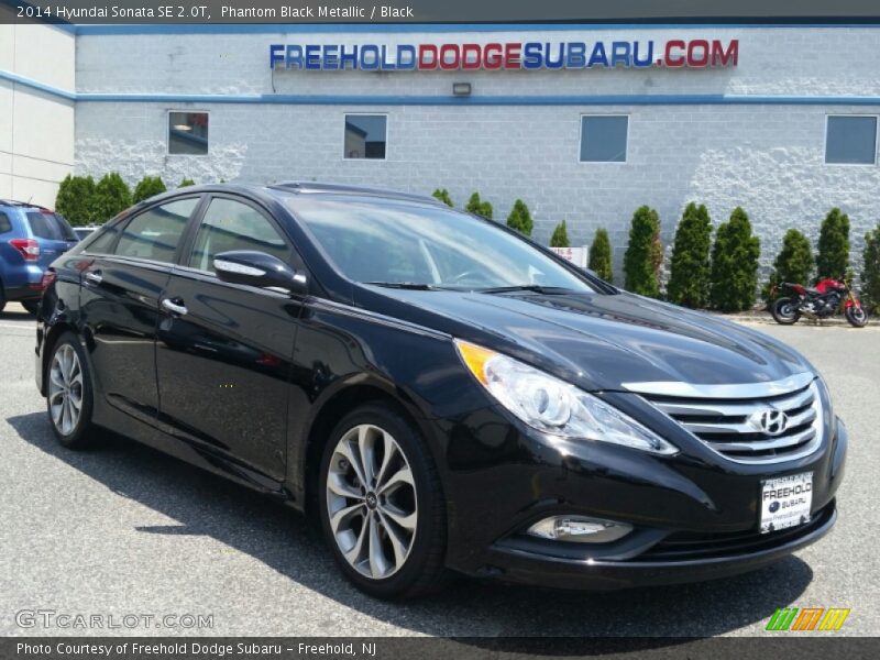 Phantom Black Metallic / Black 2014 Hyundai Sonata SE 2.0T