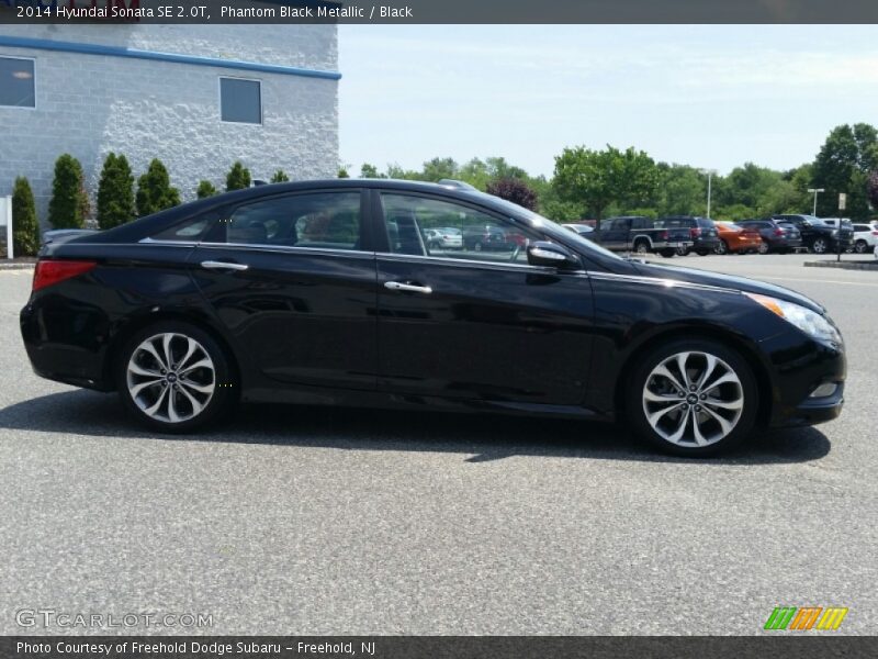 Phantom Black Metallic / Black 2014 Hyundai Sonata SE 2.0T