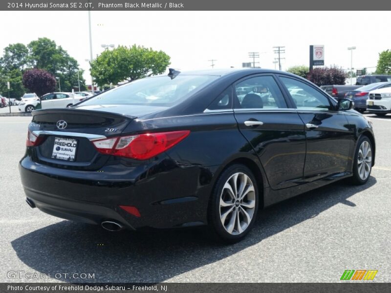 Phantom Black Metallic / Black 2014 Hyundai Sonata SE 2.0T