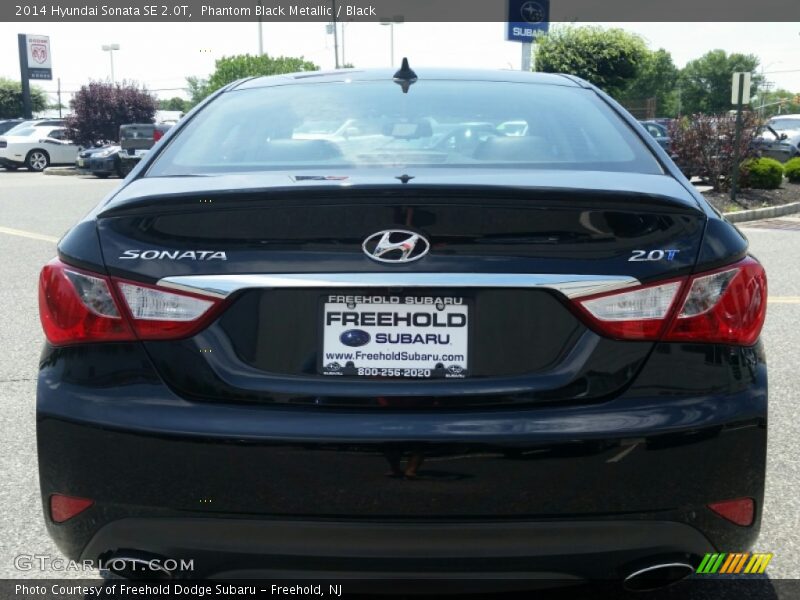 Phantom Black Metallic / Black 2014 Hyundai Sonata SE 2.0T