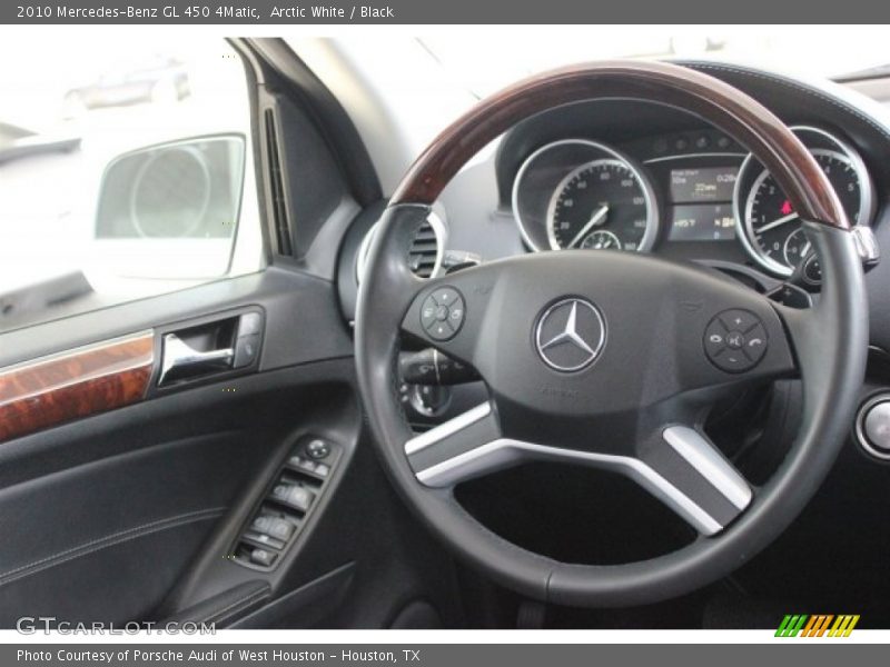 Arctic White / Black 2010 Mercedes-Benz GL 450 4Matic