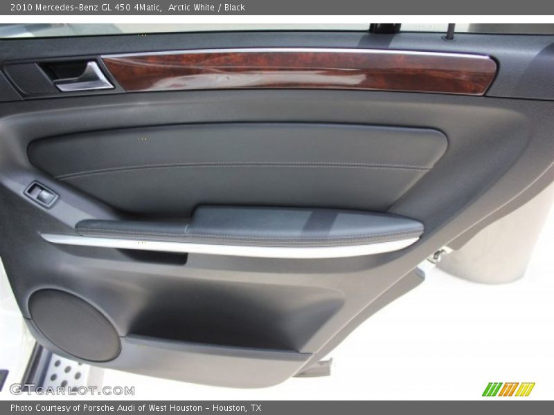Arctic White / Black 2010 Mercedes-Benz GL 450 4Matic