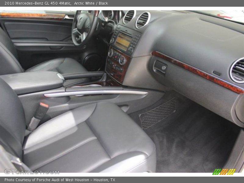 Arctic White / Black 2010 Mercedes-Benz GL 450 4Matic
