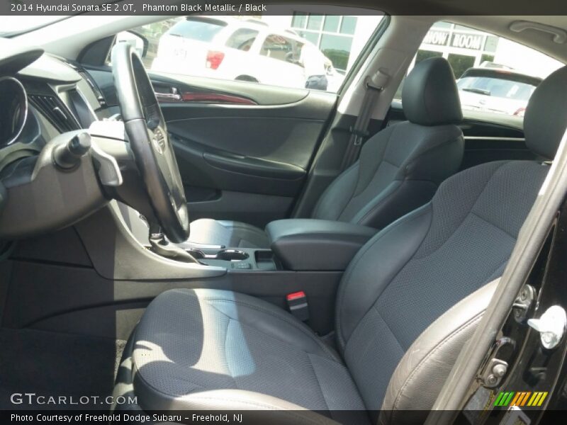 Phantom Black Metallic / Black 2014 Hyundai Sonata SE 2.0T