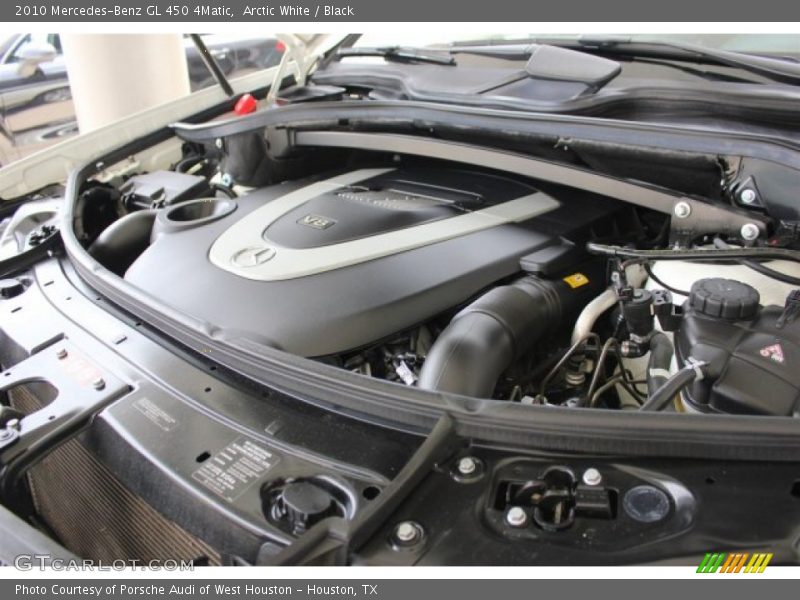 Arctic White / Black 2010 Mercedes-Benz GL 450 4Matic
