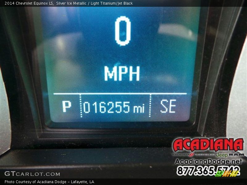 Silver Ice Metallic / Light Titanium/Jet Black 2014 Chevrolet Equinox LS