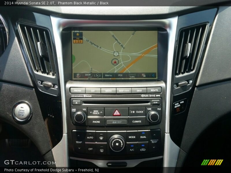 Controls of 2014 Sonata SE 2.0T
