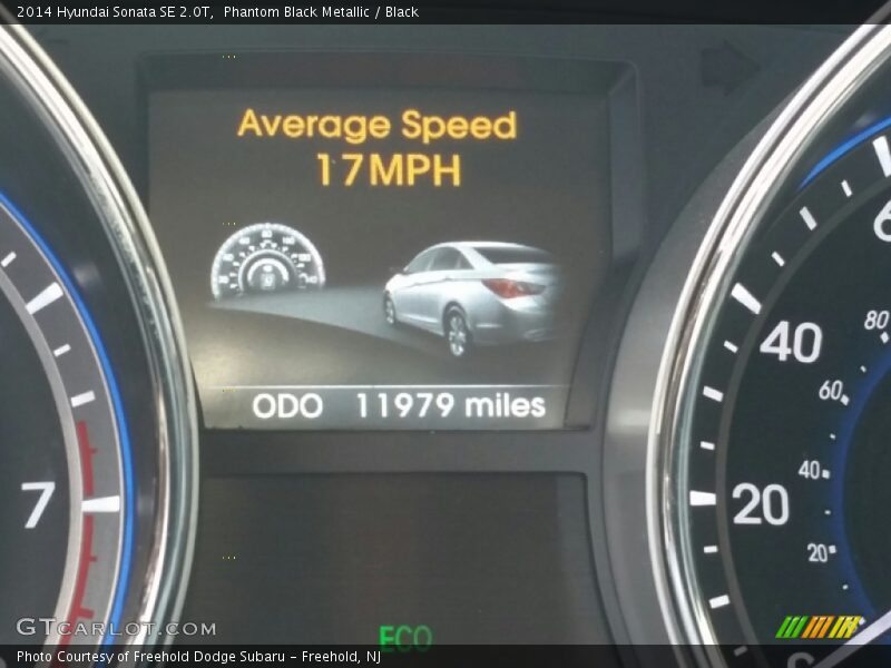 Phantom Black Metallic / Black 2014 Hyundai Sonata SE 2.0T