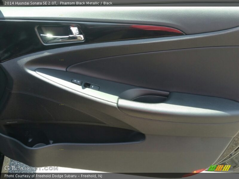 Phantom Black Metallic / Black 2014 Hyundai Sonata SE 2.0T