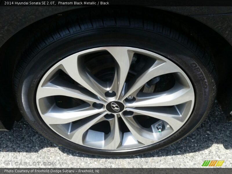 Phantom Black Metallic / Black 2014 Hyundai Sonata SE 2.0T
