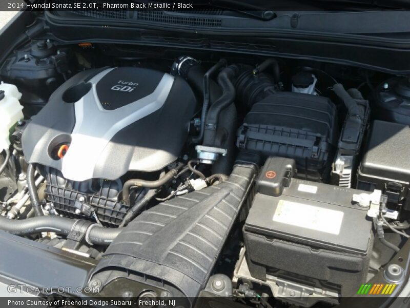 Phantom Black Metallic / Black 2014 Hyundai Sonata SE 2.0T