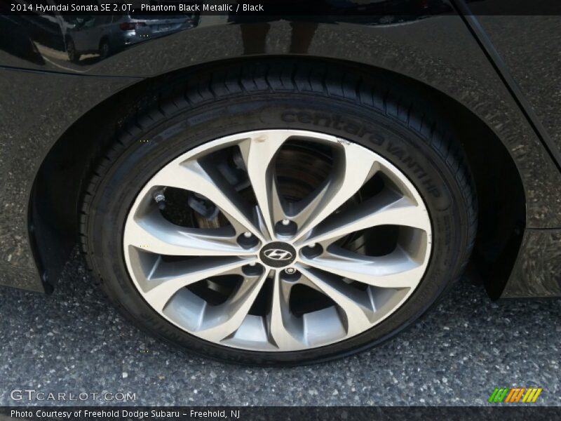 Phantom Black Metallic / Black 2014 Hyundai Sonata SE 2.0T